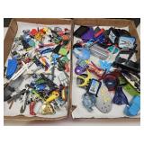 Large Lot VTG & New Action Figures Accessories