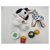 McDonalds Transformer Toys, 4-H & Buster B. Yoyos