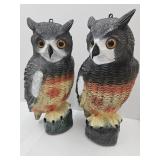 2 Lawn & Garden OWLS 17" High