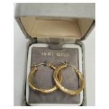 14k Gold Hoop Earrings