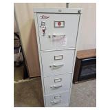 4 Drawer Hon File Cabinet ( no key)
