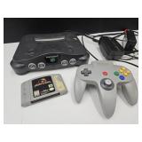 N64 Console W Controller & Mortal Combat Game