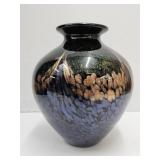Dale Tiffany For Pier 1 Favrille Black Vase