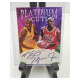 Facsimile Autograph Kobe, Jordan Card