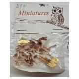 Lot of Very Cute Miniature SSCO Deer