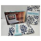 100% Cotton Duck Fabric total 4 yds & DVD Player