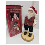 18" Hip Swinging Santa
