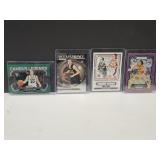 4 Basketball Cards Caitlin Clark