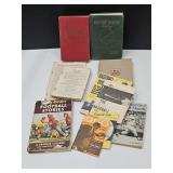 Baseball Guide Books, Football Stories, Mantle +