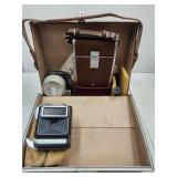 VTG Polaroid Camera w Carry Case, Accessories