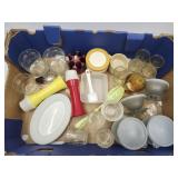 Sewing Carousel, Tupperware Condiment Holders+