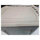Tan 20 Gal Storage Tote