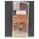 1/2 Goldback 24K & 12 Grains Fractional Silver