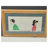 Original Animation Art 25.5 x 15" H