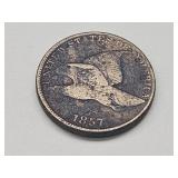 1857 Flying Eagle Cent Coin