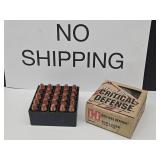 25 Rounds Hornaday Critical Defense Ammo
