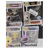 4 Funko Pops