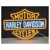 New Harley Davidson LED Sign 16" x 12"