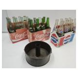 Swans Down Cake Mold & VTG Pop Bottles- No Shippin