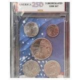 2026 Five Coin Set UNC 250th Year