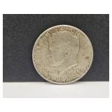 1964  Silver Kennedy Half Dollar Coin