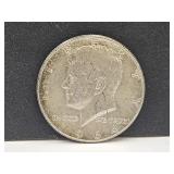 1964  Silver Kennedy Half Dollar Coin