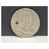 1963  Silver Franklin Half Dollar Coin