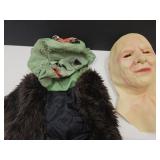 2 Monster Spooky Halloween Masks