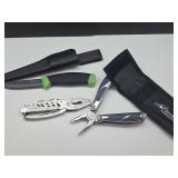2 Multi Tools & Ridge Runner Blade in Sheath