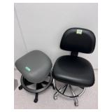 Lab Chair and Stool