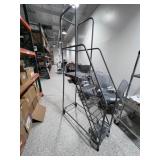 ULINE C0122 Step Ladder with Wheels