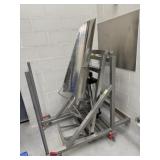 Stainless Steel Drum Cart