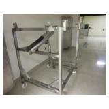 Stainless Steel Product Chute cart