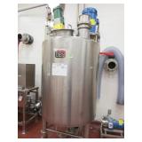 130gal Tank with Agitator & Mixer