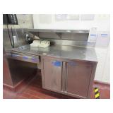 Stainless Steel Sink Counter & Shelf.