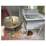 Stainless Steel Sink & Tub Washer