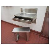 Stainless Steel Benches & Wall Desk