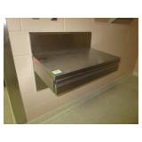 Stainless Steel Wall Mounted Desk