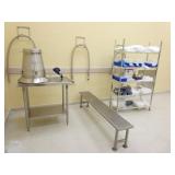 Stainless Steel Table & Chute