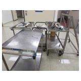 Stainless Steel Carts & Contents