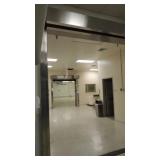 Automatic opening sliding door