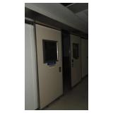 Automatic opening sliding door