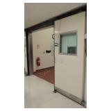 Automatic opening sliding door