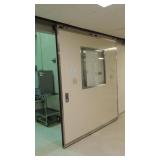 Automatic opening sliding door