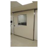 Automatic opening sliding door