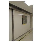 Automatic opening sliding door