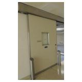 Automatic opening sliding door