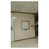 Automatic opening sliding door