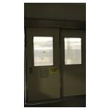 Automatic opening sliding door