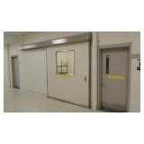 Automatic opening sliding door